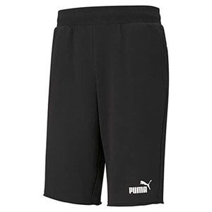 Puma Shorts Mens Size 4XL Black Essentials 12 Inch Logo Rubber Print Beach - NWT